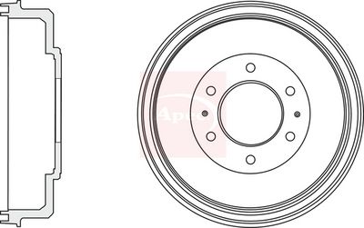 APEC Brake Drum DRM9968