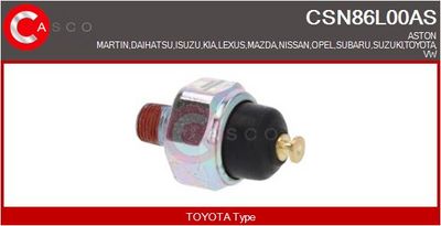 Olejový tlakový spínač CASCO CSN86L00AS