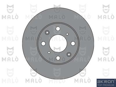Тормозной диск AKRON-MALÒ 1110299 для HONDA LOGO