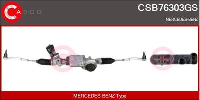 Рулевой механизм CASCO CSB76303GS для MERCEDES-BENZ CLA