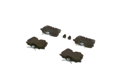 Remblokken set Achter , past: HONDA ACCORD VI, ACCORD VII, JAZZ II  TOYOTA COROLLA 1.3-2.4 07.92-10.08