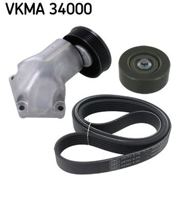 Поликлиновой ременный комплект VKMA 34000