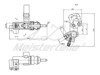 хидравлична помпа, активатор съединител A.Z. Meisterteile AZMT-47-031-1051