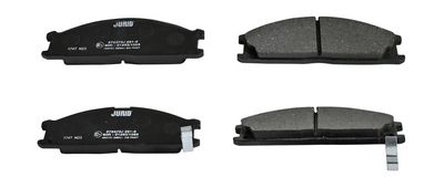 BREMSBELAGSATZ SCHEIBENBREMSE