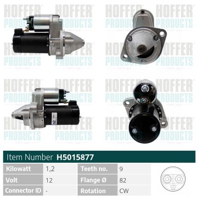стартер HOFFER H5015877