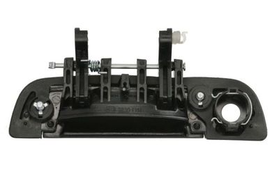 Door handle Voor Rechts (extern, zwarte textuur) past: SUZUKI BALENO 07.95-05.02