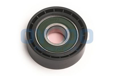 Įtempiklio skriemulys, V formos rumbuotas diržas