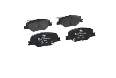 BREMSBELAGSATZ SCHEIBENBREMSE ATE 13047055112 13