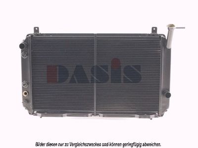 Радиатор, охлаждение двигателя AKS DASIS 071190N для NISSAN SUNNY