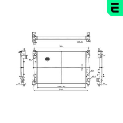 RADIATOR RACIRE MOTOR