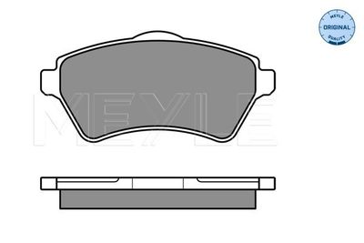 MEYLE 025 236 1517 Тормозные колодки и сигнализаторы  для LAND ROVER FREELANDER I Soft Top (L314) 2.0 DI 4x4