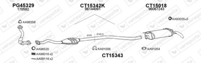 ABGASANLAGE VENEPORTE 150180