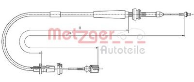 жило за газ METZGER AUTOTEILE 10.1011