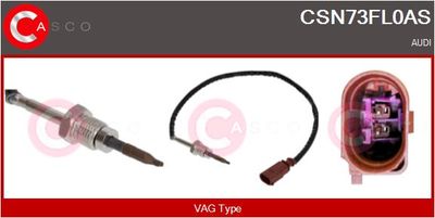 SENZOR TEMPERATURA GAZE EVACUARE