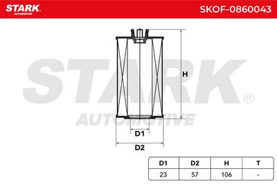маслен филтър STARK SKOF-0860043