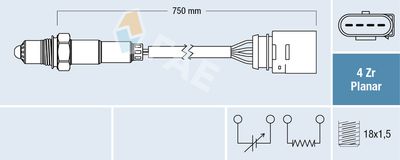 Lambda sonda FAE 77906