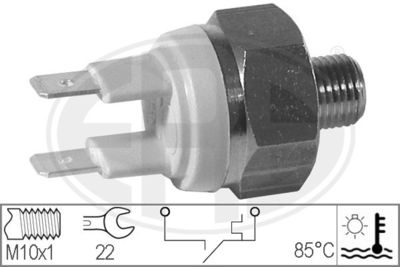 термовыключатель, сигнальная лампа охлаждающей жидкости ERA 330159 для AUDI 80