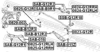 SURUB CORECTARE INCLINARE FEBEST 0829002 1