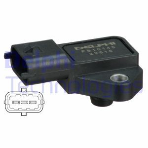 Sensor, Saugrohrdruck DELPHI PS10145