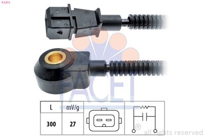 FACET Klopsensor Made in Italy - OE Equivalent (9.3213)