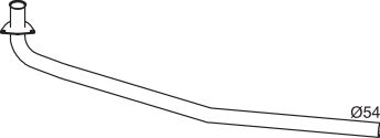Rura wydechowa DINEX 64126