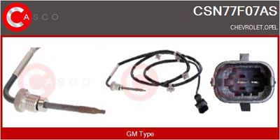 SENZOR TEMPERATURA GAZE EVACUARE CASCO CSN77F07AS