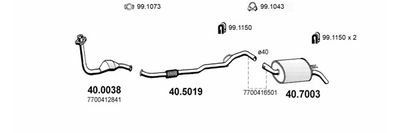 Układ wydechowy ASSO ART2030