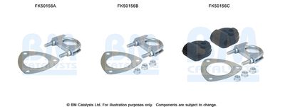 Монтажен комплект, изпускателна тръба BM Catalysts FK50156