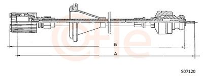 Speedometer Cable S07120