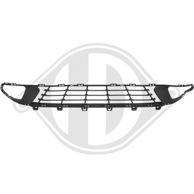 Ventilatiegrille, bumper