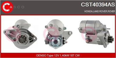 CASCO CST40394AS Стартер  для LAND ROVER DISCOVERY IV (L319) 5.0 V8 4x4