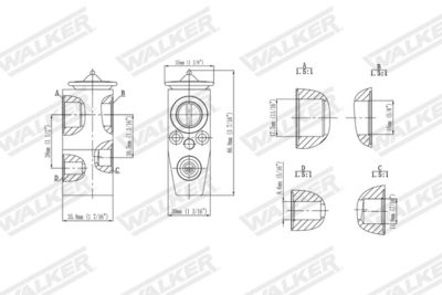 SUPAPA EXPANSIUNE CLIMA WALKER WEX00006 6