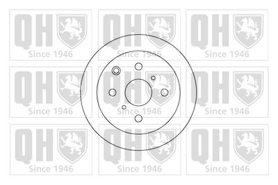 QUINTON HAZELL BDC3904 Тормозные диски  для TOYOTA CELICA (Тойота Келика)