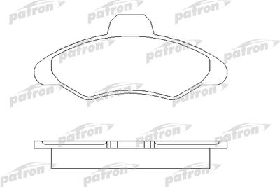 PATRON PBP617 Тормозные колодки и сигнализаторы  для FORD ORION (Форд Орион)