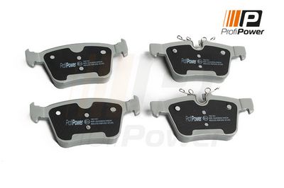 stabdžių trinkelių rinkinys, diskinis stabdys 1B2161 ProfiPower