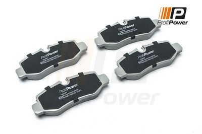 stabdžių trinkelių rinkinys, diskinis stabdys 1B2097 ProfiPower
