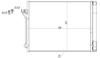 KONDENSATOR KLIMAANLAGE