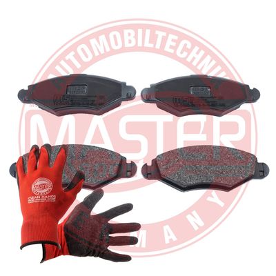 Zestaw klocków hamulcowych, hamulce tarczowe MASTER-SPORT GERMANY 13046039752N-SET-MSP