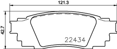 BREMBO Bremsbelagsatz, Scheibenbremse PRIME LINE (P 83 160)