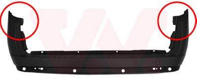 VAN WEZEL 3706541 Бампер передний   задний  для FIAT DOBLO (Фиат Добло)