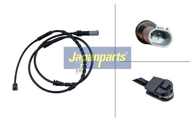JAPANPARTS Įspėjimo kontaktas, stabdžių trinkelių susidėvėjimas