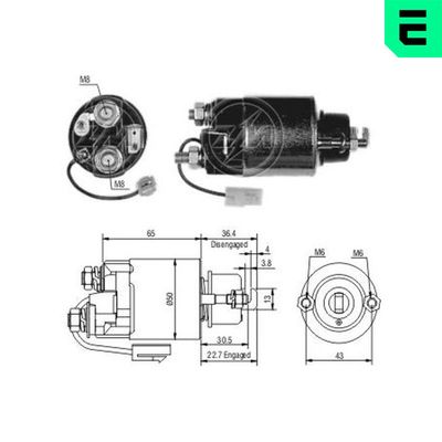 SOLENOID ELECTROMOTOR