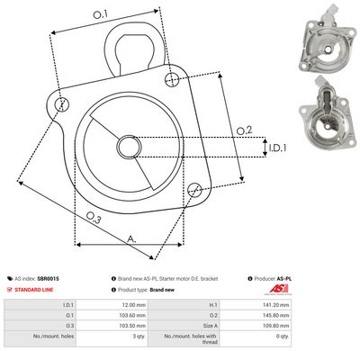 CAPAC SOC CARBURATOR AS-PL SBR0015 2