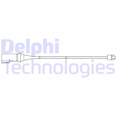 Сигнализатор, износ тормозных колодок DELPHI LZ0272 для FORD TOURNEO