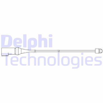 DELPHI LZ0272 Датчик износа тормозных колодок для FORD TOURNEO
