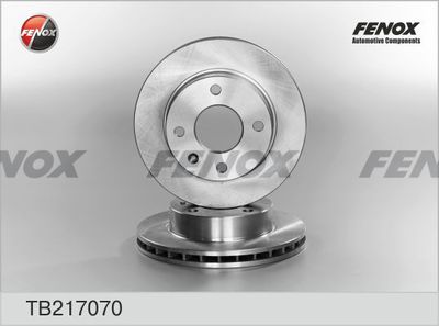 Тормозной диск FENOX TB217070 для FORD P