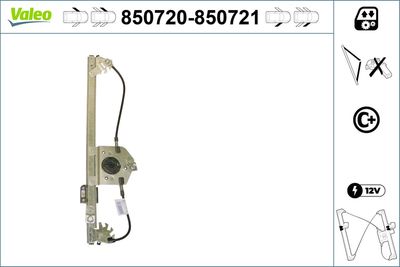 MECANISM ACTIONARE GEAM VALEO 850720