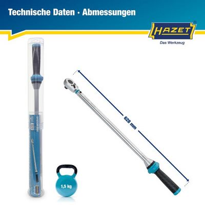 HAZET Momentový kľúč 5123-3CT