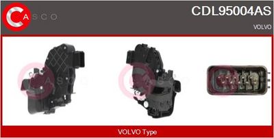 Zámek dveří CASCO CDL95004AS