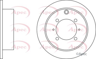 Brake Disc APEC DSK2045